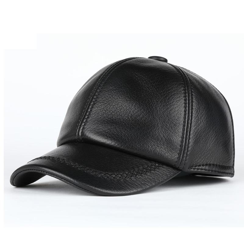 Baseball Cap Structured - Кепка из натуральной кожи для взрослых