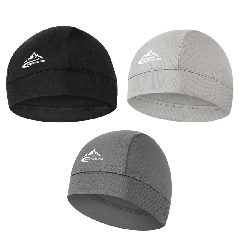 Skull Cap Helmet Liner - Летняя быстросохнущая дышащая сетчатая шапка-бини из