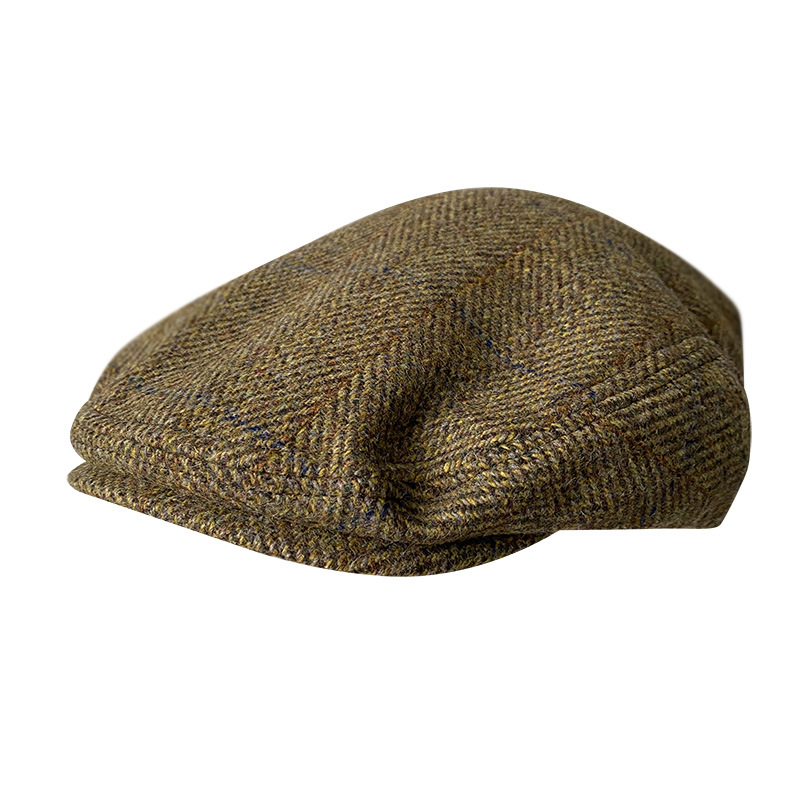 Полосатая серая новая шерстяна – обзор и цена Newsboy Cap Ivy