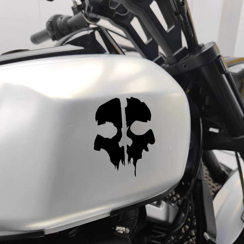 Красочные наклейки на мотоцикл – обзор и цена Skull Cap Helmet Liner