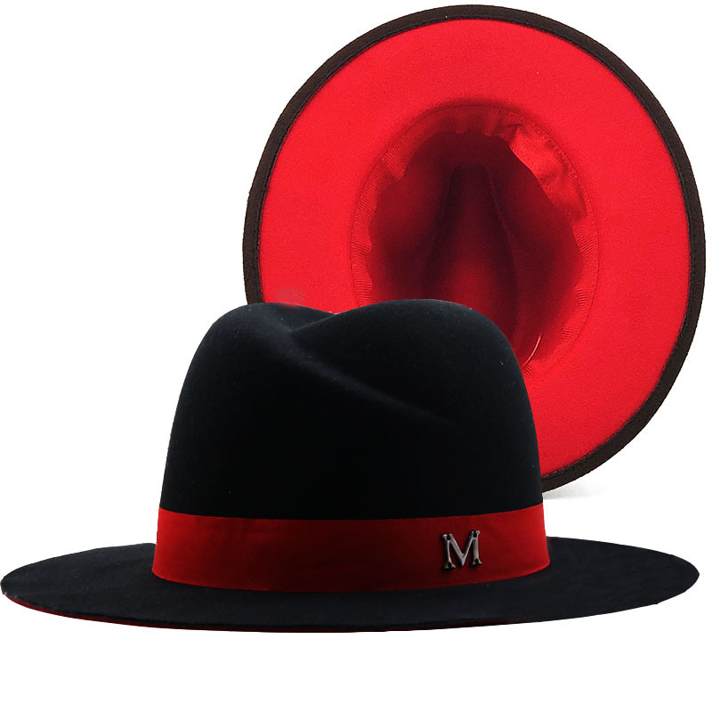 Новый внешний черный внутренни – обзор и цена Fedora Hat Wool