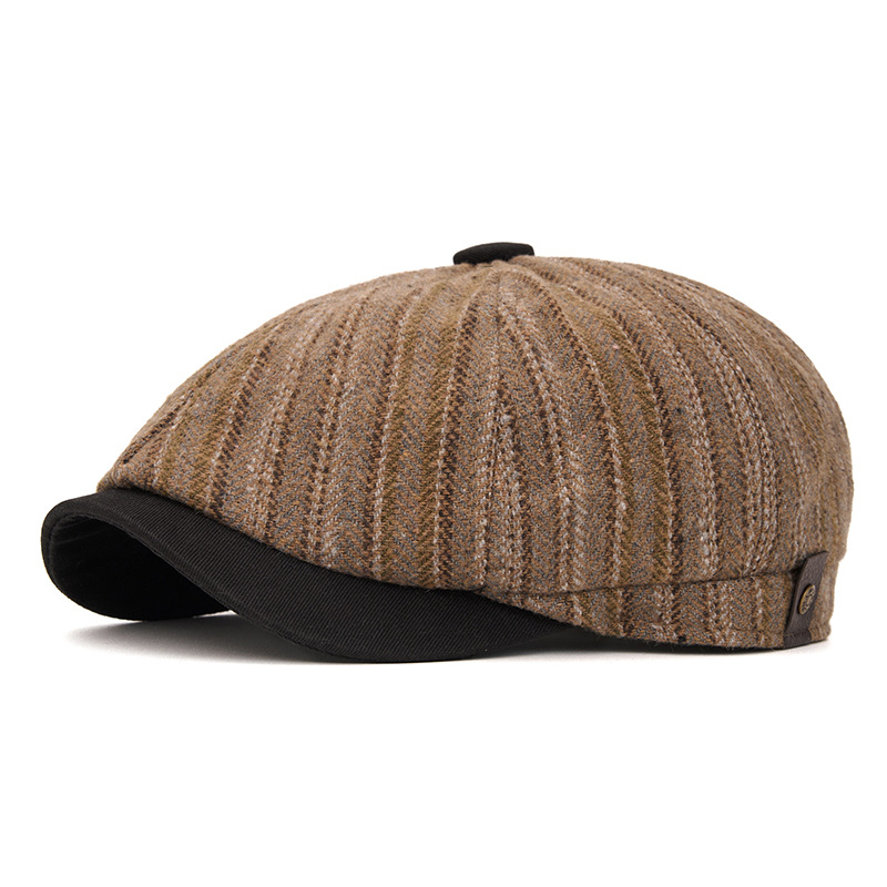 Унисекс полосатая кепка-газетч – обзор и цена Newsboy Cap Ivy