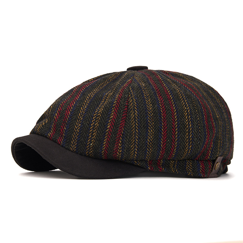 Унисекс полосатая кепка-газетч – обзор и цена Newsboy Cap Ivy