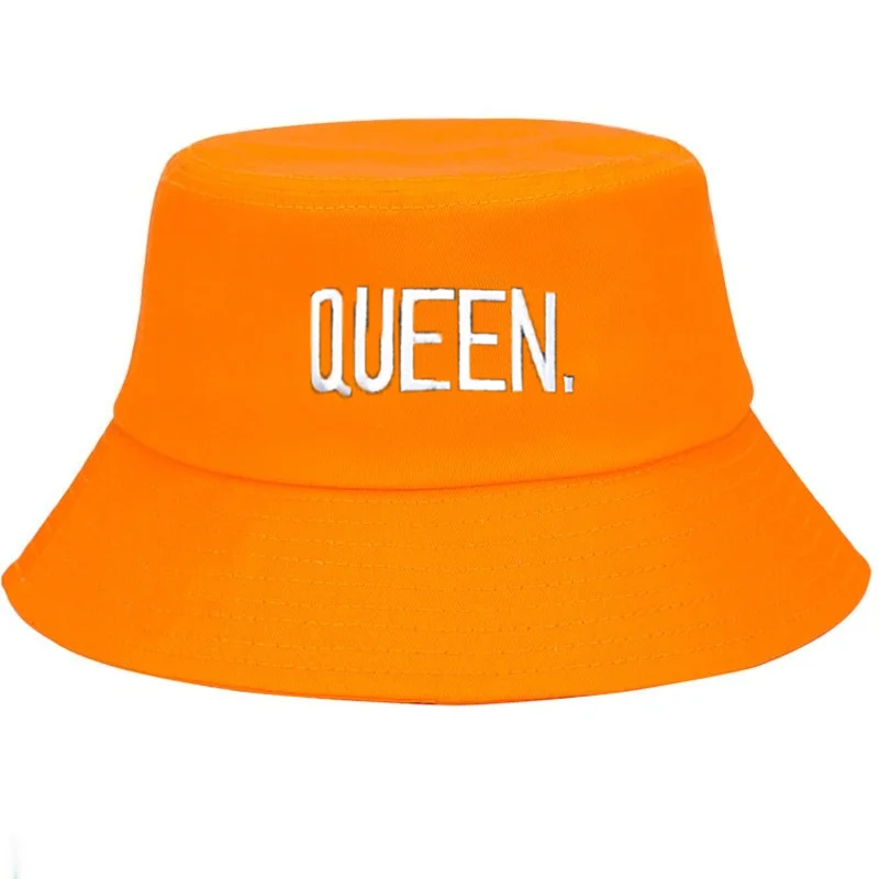 Панама с вышивкой королевы по  – обзор и цена Bucket Hat Cotton