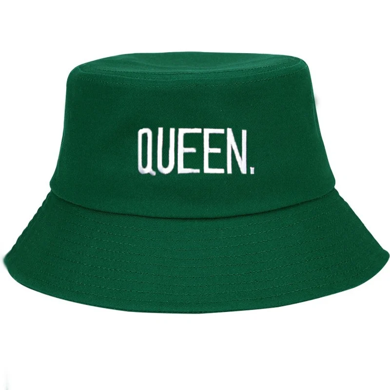 Панама с вышивкой королевы по  – обзор и цена Bucket Hat Cotton