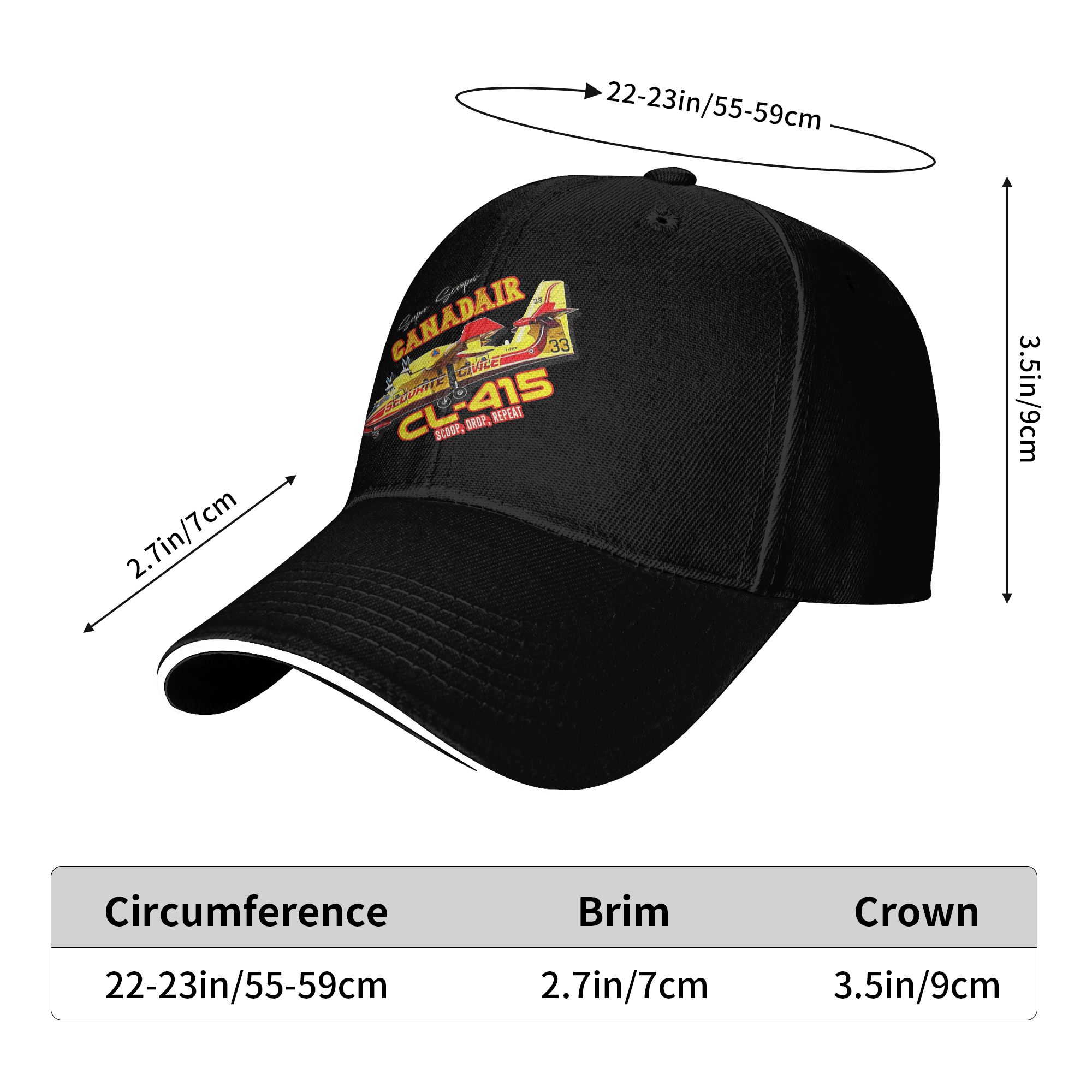 Кепка Canadair cl-415 Super Sc – обзор и цена Golf Cap Dad